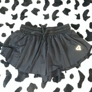 Women's Black Athletic Shorts